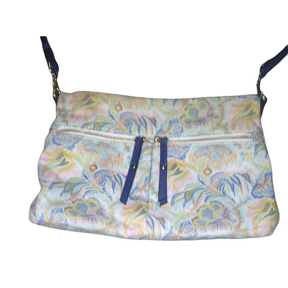 Antonio Melani Floral Crossbody Colorbook‎ Bag Multicolor Single Strap Boho - Picture 2 of 4